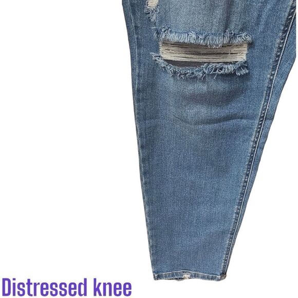 NWT A.N.A  A NEW APPROCH Plus Size High Rise Comfy distressed Jeggings - Picture 8 of 15